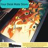 Mouse Pad Japan Anime HD Print Mousepad Laptop Naruto Uzumaki Gaming Keyboard Pad PC Black And White Gamer Cool Desk Mouse Mat