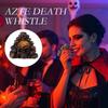 Aztec Whistle Loud Spookys Aztec Scary Death Whistle Realistic Human Screaming Aztec Ghost War Whistle Skull Head Toy