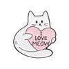 Brooch Cartoon Trendy Collection In Pink With Fun Letter Designs Perfect For Statement Accessories And Gifts