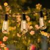 Retro LED Fairy Light String 8 Lighting Modes LED Hanging Light Garland Light  Garden