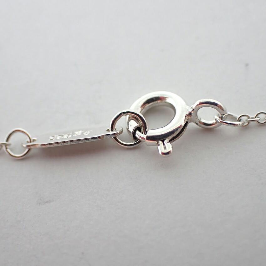 [Pre-owned] TIFFANY 925 Heart Key Pendant/Necklace/j111-89