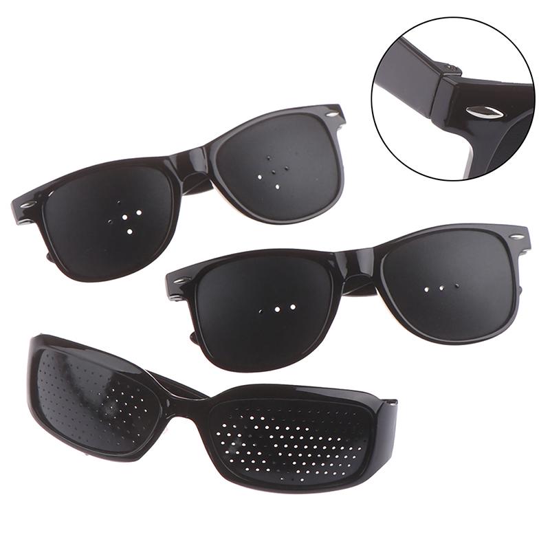 Unisex Eyes Correction Exercise Eyesight Vision Care Improvement Pinhole Glasses