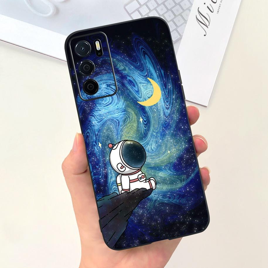 For OPPO A54S Case CPH2273 Phone Cover Popular Flower Cartoon Soft Silicone Funda For OPPO A16 A16S CPH2269 CPH2271 A 16S Bumper