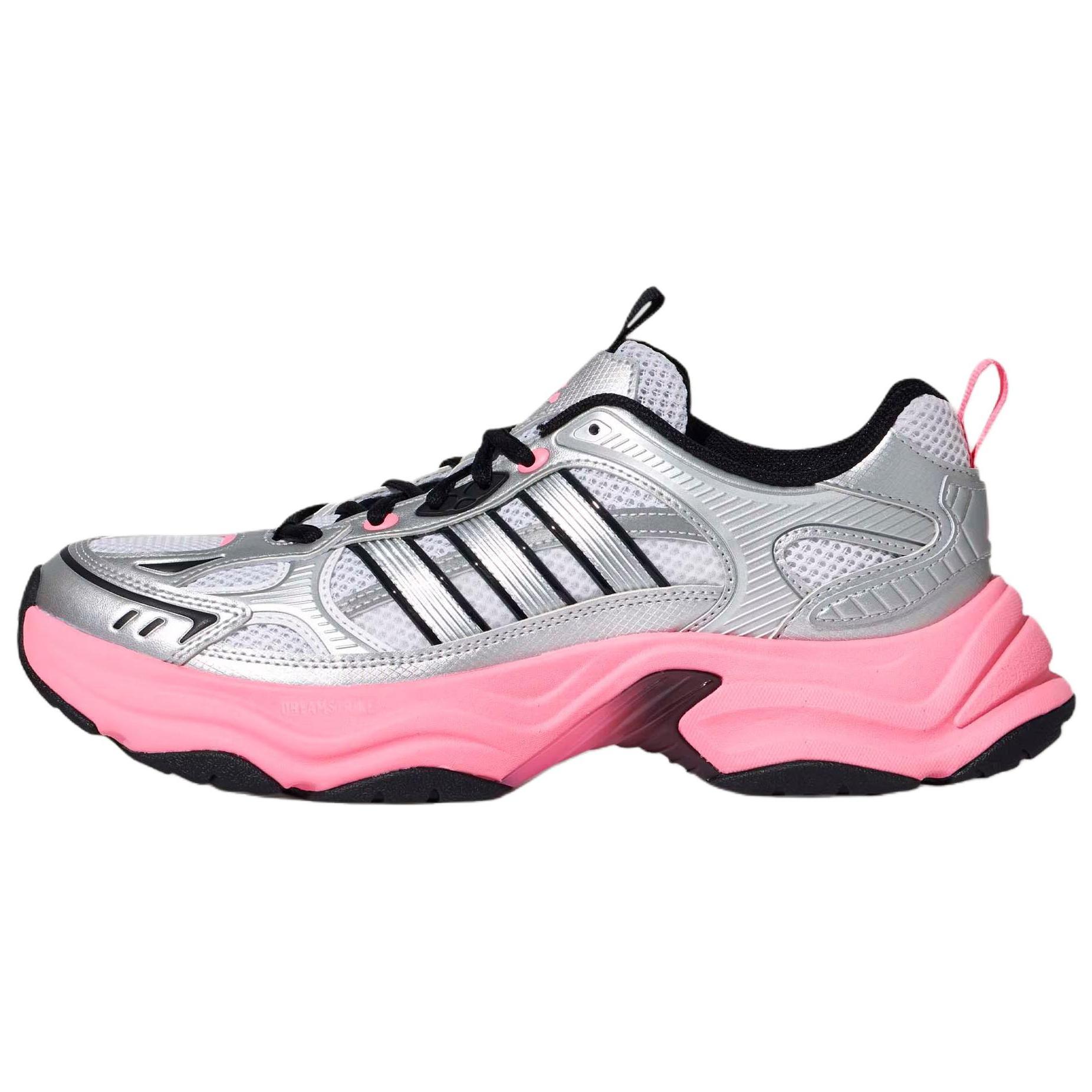 

Adidas Xlg Fin Pulse Mecha Sweet Core Sports Casual Dad Shoes Women Sneakers Silver Pink KK1783 38