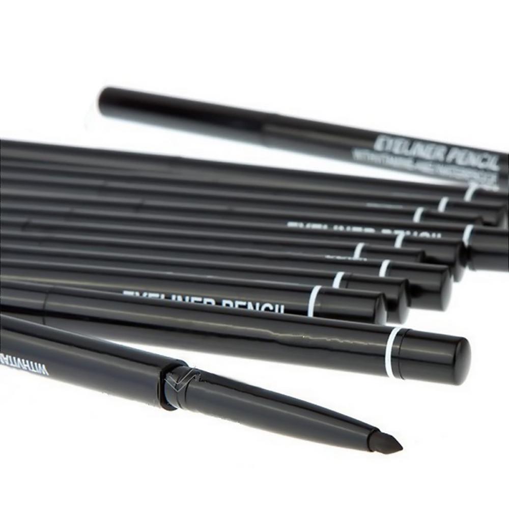 1PC Black/Brown Eyeliner Pencil Waterproof Liquid Eyeliner Make Up Long-lasting Eye Liner Pencil Makeup Tools