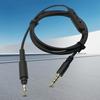 Quality Audios Cable with Microphones for SRH440A SRH840A Headsets 3.5mm Wire Braide Design with Inline Controls