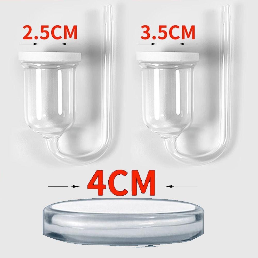 Efficient Oxygenating Transparent CO2 Diffuser Purifier Aquarium Atomizer  Aquarium Use