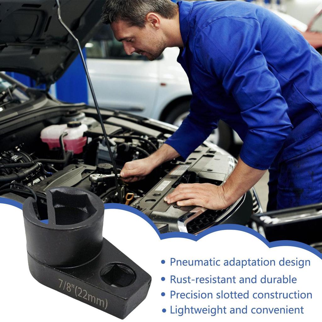 Oxygen Sensor Wrench Removal Tool For Oxygen Sensor Non-Slip Maintenance Accessory For Mechanics Engine Car Automotive