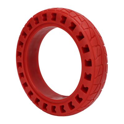 Elektroroller Gummireifen Doppel-Wabenreifen für Xiaomi für Ninebot 8,5 Zoll Elektroroller Rot