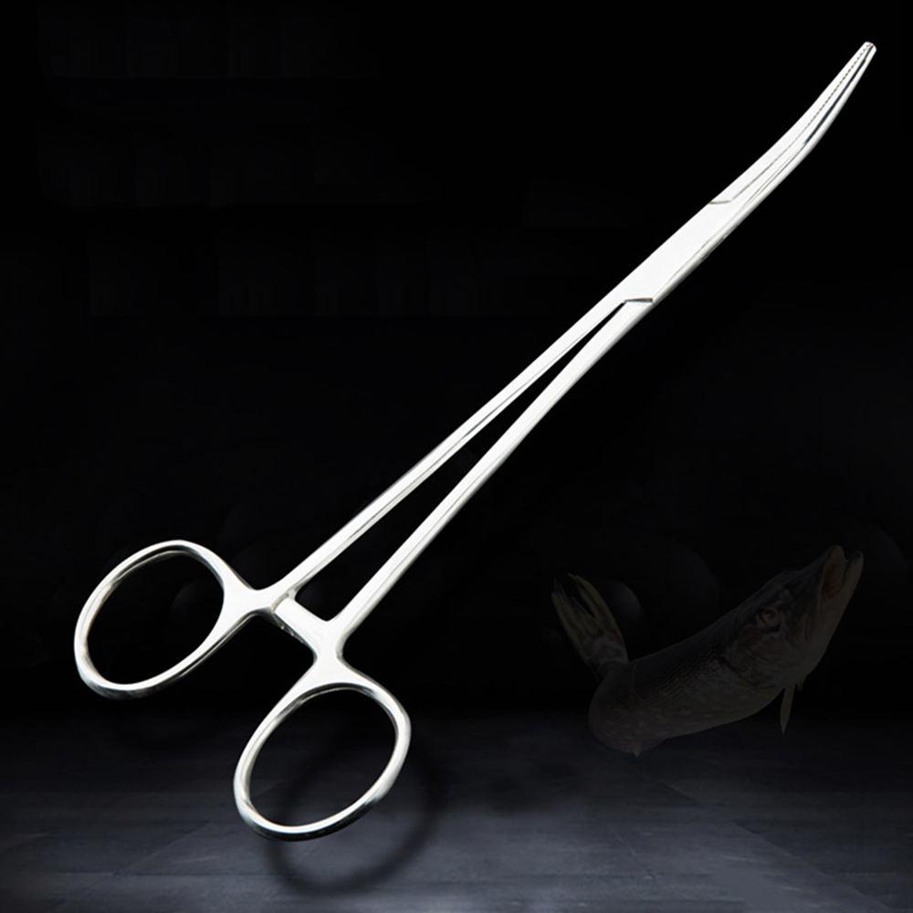 Buy Hemostatic Forcep Stainless Steel Fishing Plier Scissors Line