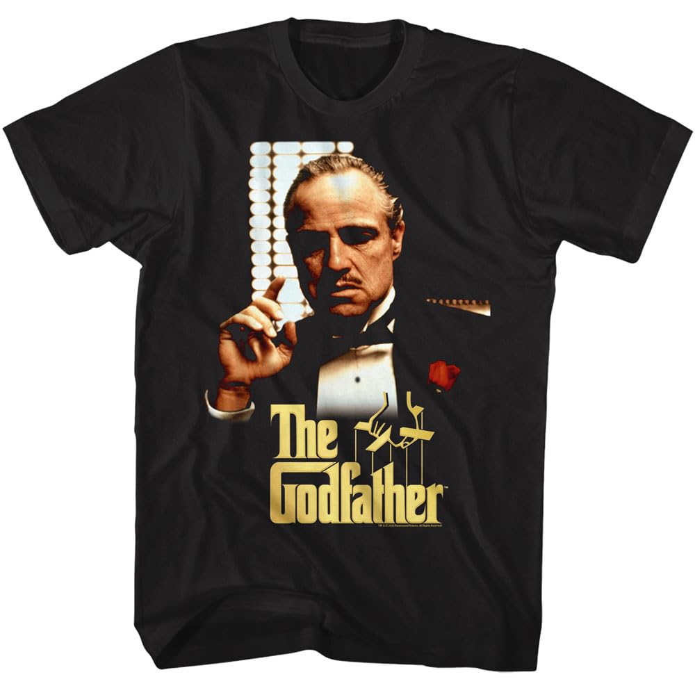 Summer The Godfather TShirt Unisex Classic Gangster Movie Graphic Short Sleeve Casual Streetwear Loose Fit Retro Film Fan Tee S