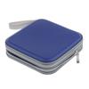 CD DVD Case Plastic Zipper Bag Compact Disc Organizer Square Mini Storage Case for Movie Lovers