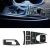 For Toyota Camry 18-22 Steel Carbon Fiber Central Console Gear Shift Panel Decor