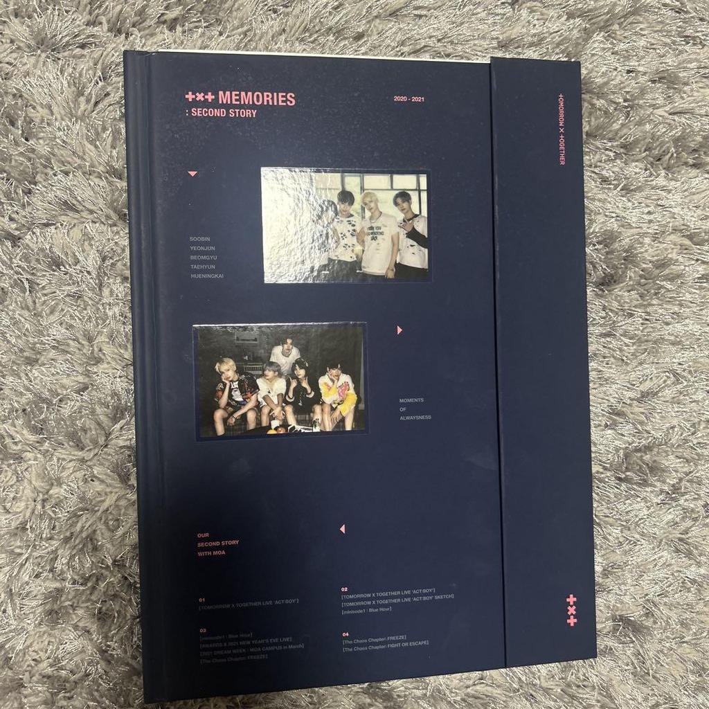 [USED] TXT Memories Second DVD with Japanese Subtitles Bonus