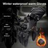 Motorcycle Gloves Men Waterproof Windproof Winter Warm Moto Biker Gloves Motorbike Riding Touch Screen Moto Protection Guantes