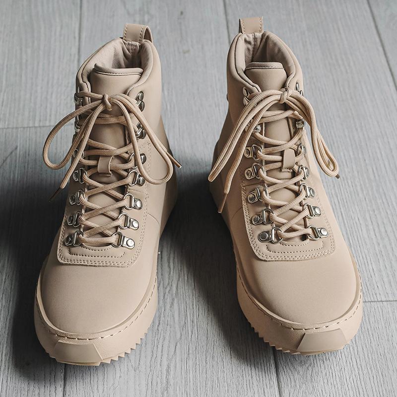 High-top shoes American boots Black casual sports lightweight trendy shoes Street new niche board shoes X