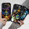 Cartoon N-Ninja T-Turtles Phone Case For IPhone 11 12 13 16 15 17 14 Pro Max Soft Funda Silicone Cover