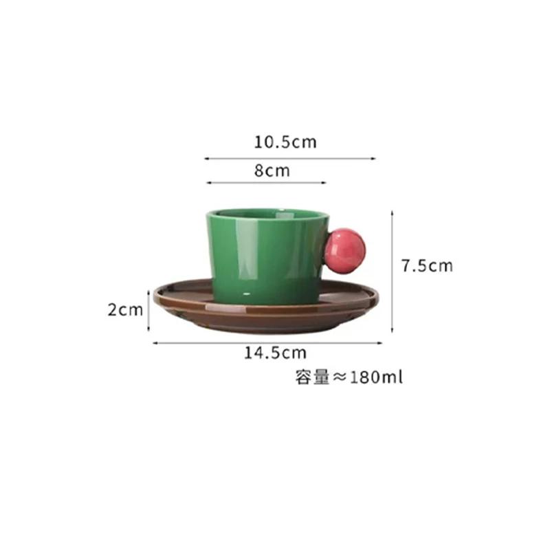 Creative Modern Style Ceramic Coffee Cups Home Interesting and Exquisite Couple Water Cup High End Unique Christmas Gifts