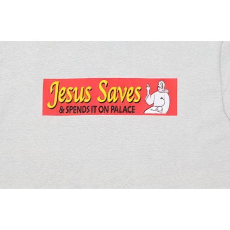 Palace Logo Short Sleeve T-Shirt Unisex T-Shirt Gray P20TS046
