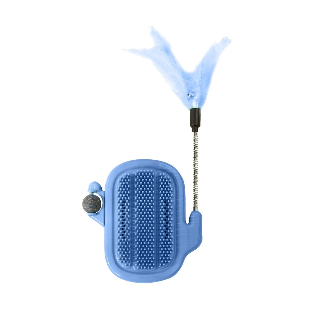 Cat Itching Tool Cat Teaser And Catnip Safe Pp Material Soft Comb Table Leg Strap Toy Brushing Hair Tool Of Cats Indoor Cat Toys