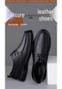 Herren Schnür-Loafer aus echtem Leder - Bequeme Rindsleder Business-Schuhe