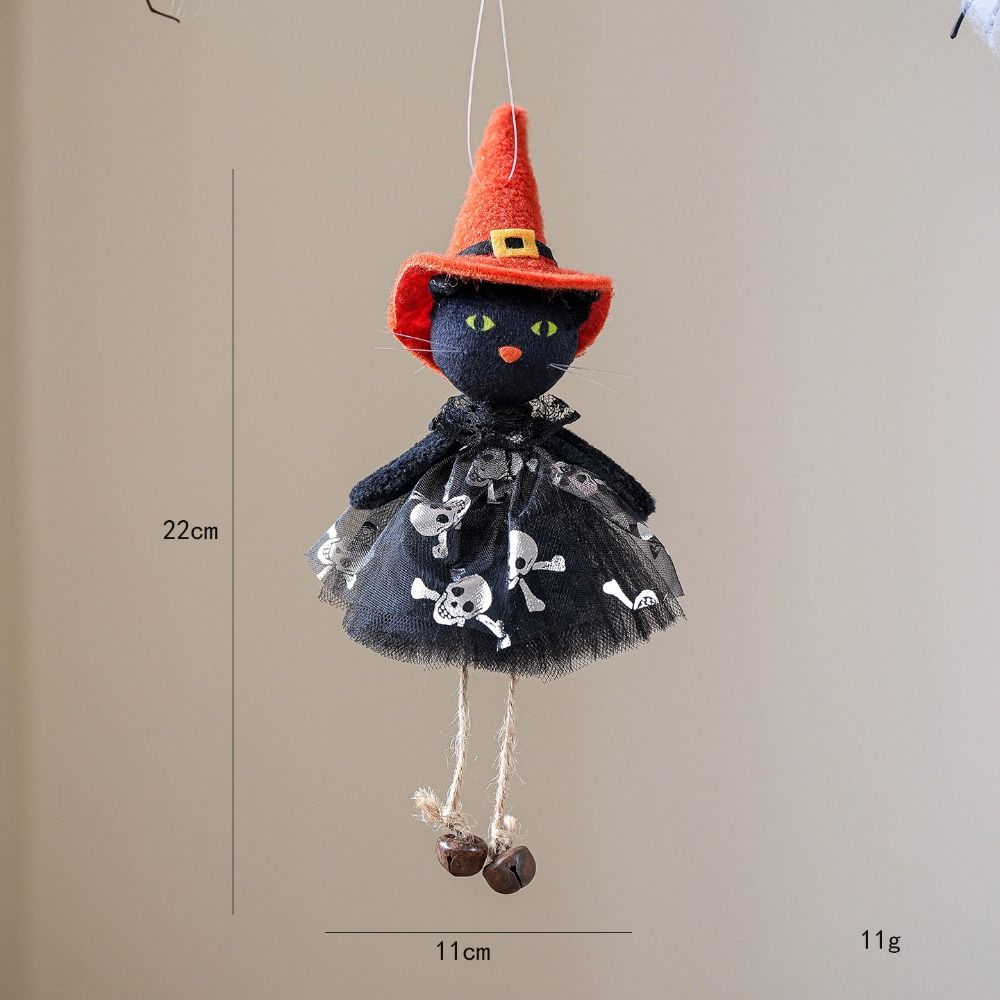 Ghost Witch Drop Ornament Multicolor Hang Decorative Dolls Halloween Hanging Decoration  Gift
