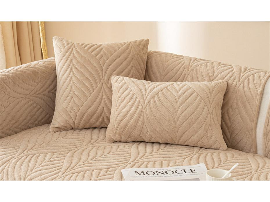 Gruba antypoślizgowa zimowa pluszowa poszewka na poduszkę do sofy z holenderskiego aksamitu