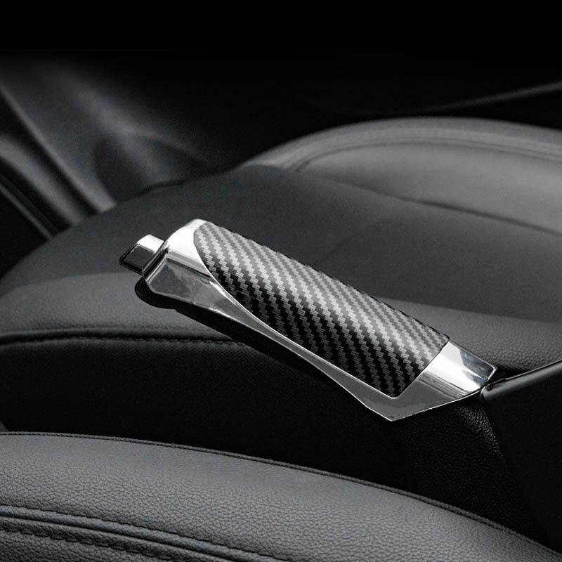 Car Handbrake Grips Hand Brake Cover Protection Cover Parking Brake Decoration Shelnterior Stylish Decor Accessories