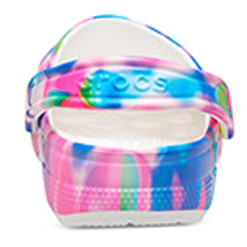 Crocs Classic Clogs Beach Sandals Unisex Blue Pink