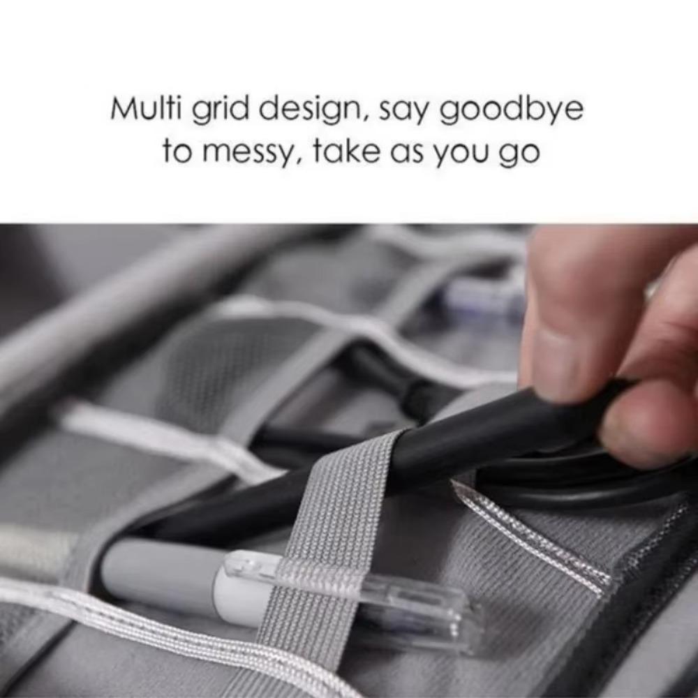 Dustproof Travel Electronic Storage Bag Portable Multifunctional Storage Case Cable Management