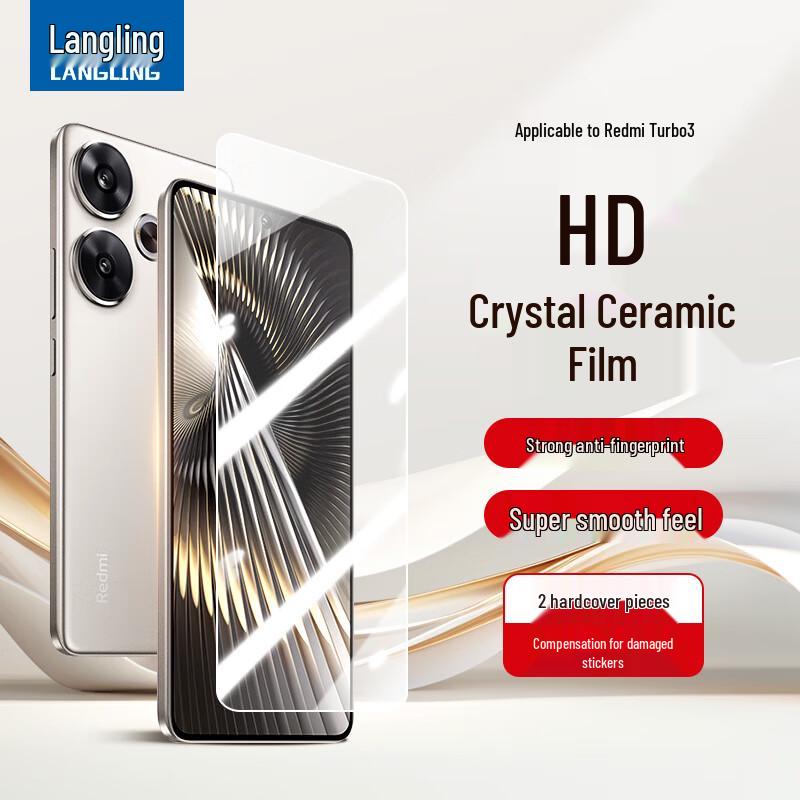 Langling Tempered Glass Screen & Lens Protectors for Redmi/Xiaomi Phones