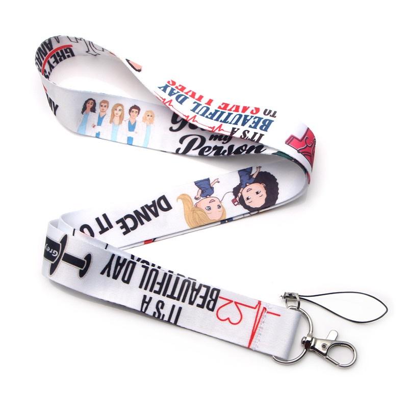 Buy TV Show Greys Anatomy Lanyard Phone Rope Keychains Phone Lanyard