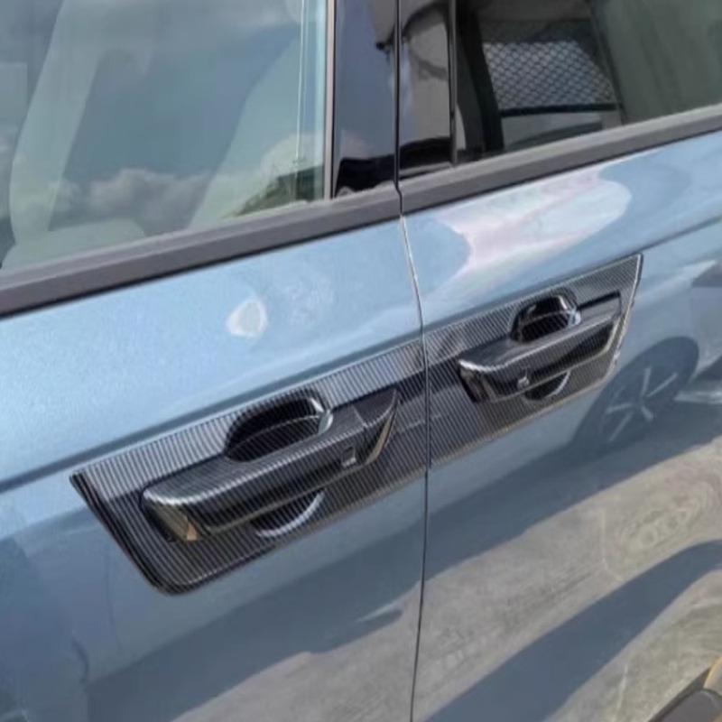 For Kia Carnival Sedona KA4 2024 ABS Plastic Armrest Door Handle Cover Handrail Trim Frame Exterior Accessories