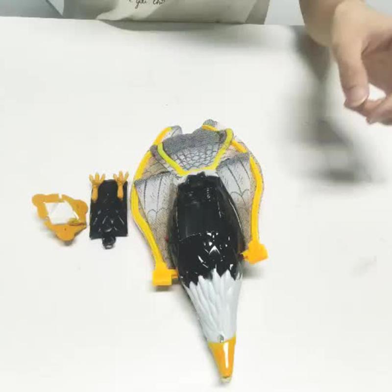 Colorful Simulation Hanging Eagle Flying Bird Interactive Electric Toy Pet Supplies For Teasing Cats