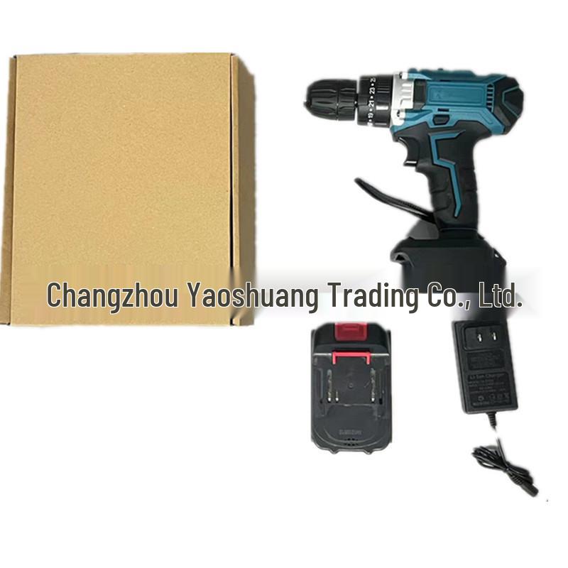 High-Power Multifunction Rechargeable Electric Impact Drill Set