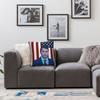 Pillow Case Charlie Kirk American Flag Polyester Pillow Cover Cute Funny Cushion Cover Pillowcases For Office Home Decorative