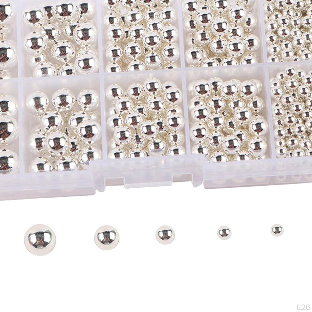 , Loose Beads Home Decor DIY Supplies No Hole Undrilled for Bead Setting Machine Crafts