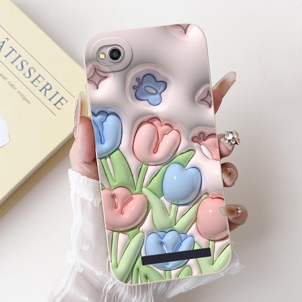 Cute Cartoon Cover For Xiaomi Redmi 4A Phone Case For Xiaomi Redmi 4A 5A 6A Redmi4A Redmi5A ShockProof Back Cover Funda