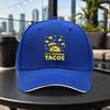 Cartoon Burrito Sandwich Baseball Cap Unisex Adjustable Duckbill Hat for Travel Parties Daily Wear Multiple Colors