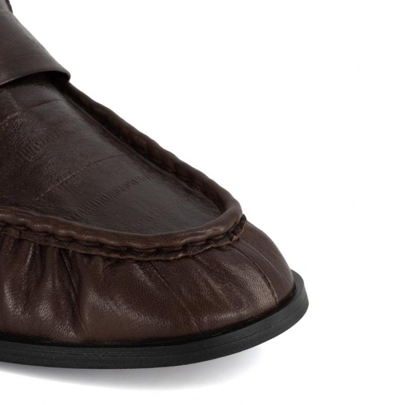 DakS Women S Vintage Comfort loaferS Brown drf616lS20