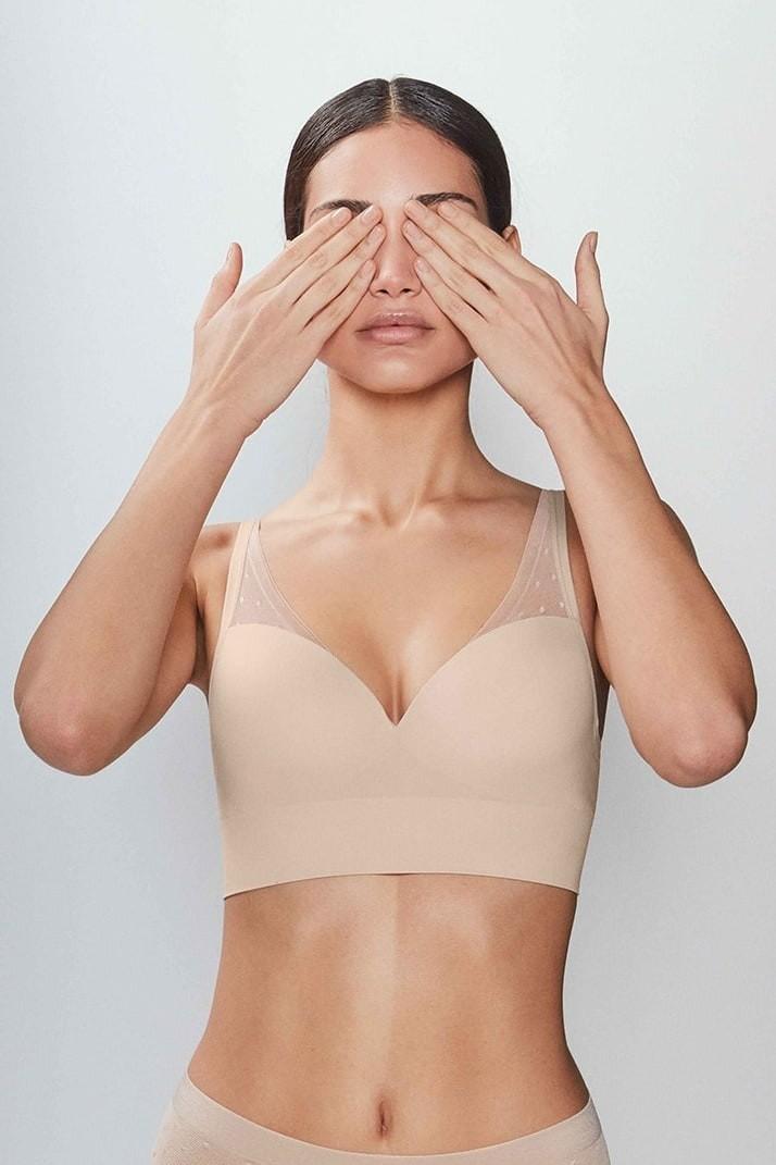 

Бюстгальтер із ущільненою чашкою Gisela (75140) 85C тілесний