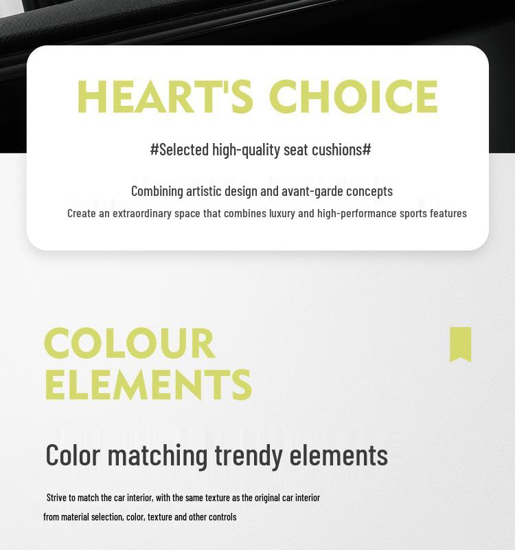 Lynk&Co 03 Autostoelkussen - Nieuw Model Zadelhoes voor Voertuigen met Vijf Zitplaatsen