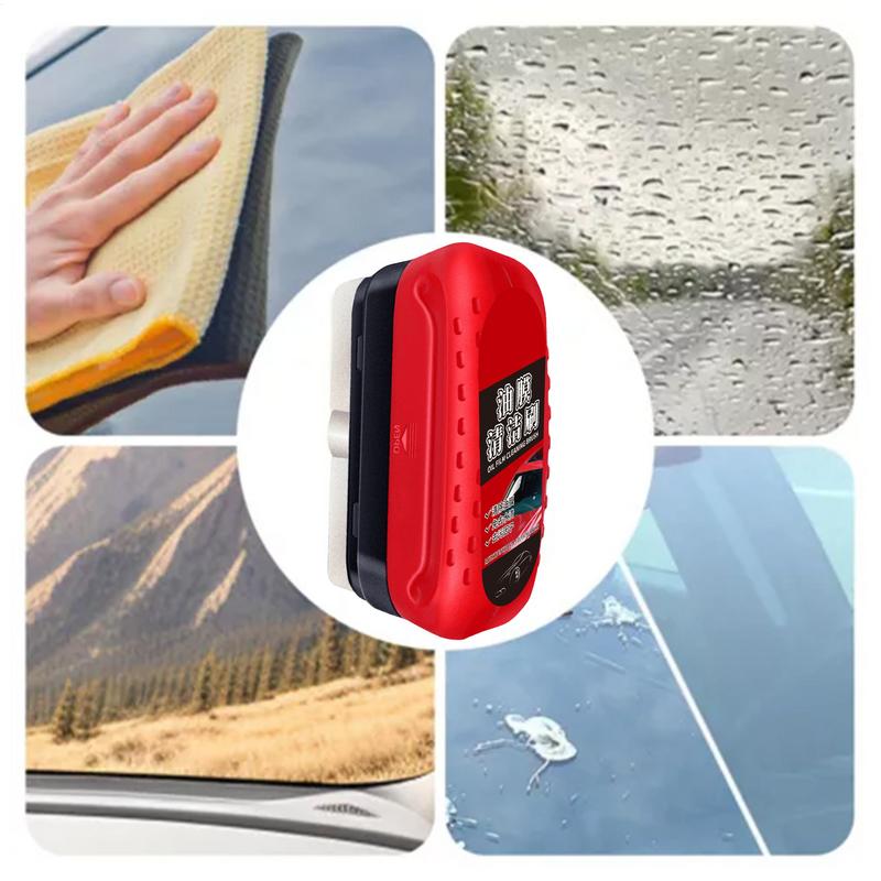120ml Car Glass Cleaner Oil Film Remover Car Windshield Cleaner Car Window Stain Remover Glass Polishing Agent Car Maintenance