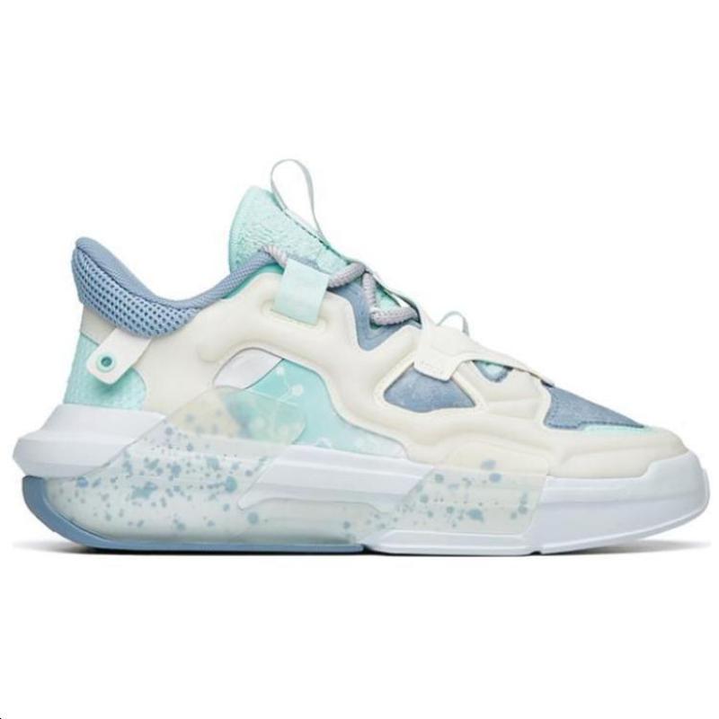 Anta Bastard 3.0 Antypoślizgowa Amortyzacja Odporna na Ścieranie Niskie Buty Skateboardowe Damskie Białe Niebieskie Zielone Trampki