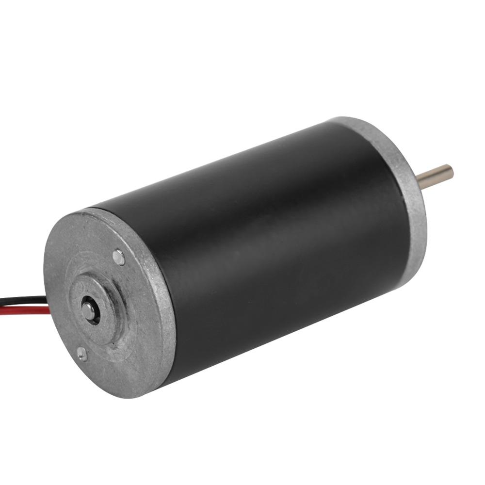 31ZY Carbon Brush Motor 12V Brushed Electric Motor Reversible Reversible Gear Motor DIY Generator