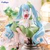 15CM Anime Figure Hatsune Miku Noodle Stopper Lucky Grass Fairy Action Figure PVC Collection Model Ornament Toys Gifts Christmas