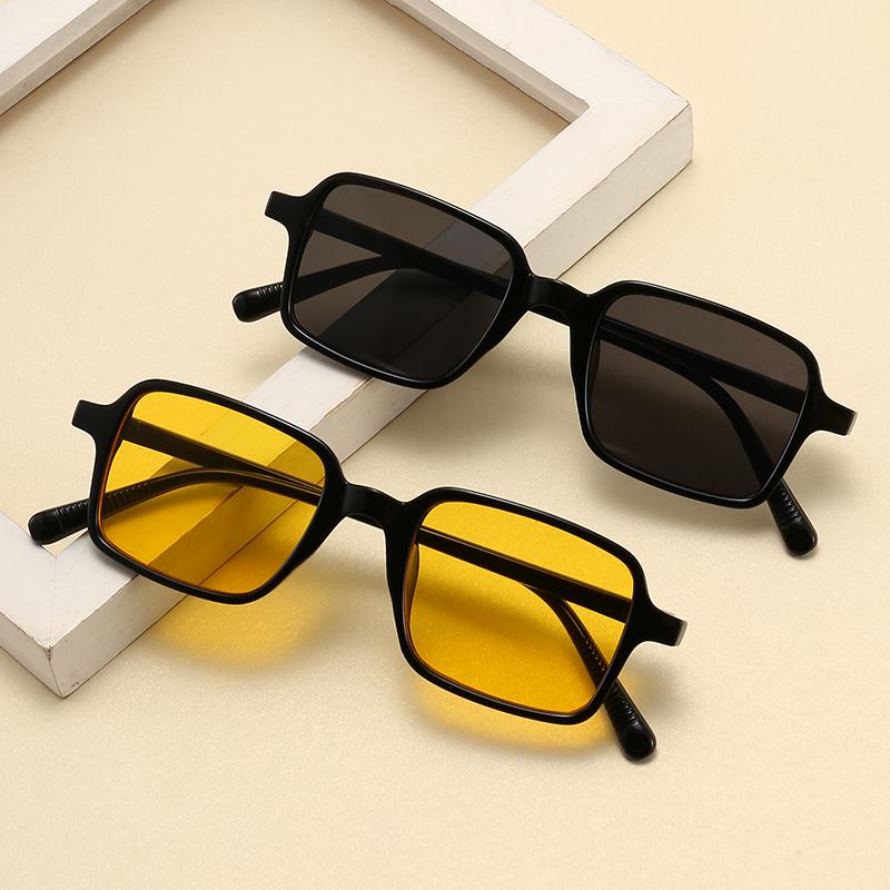 European And American Fashion New Men And Women Sunglasses Small Frame Ladies Sun Glasses Square UV Protection Eyewear
