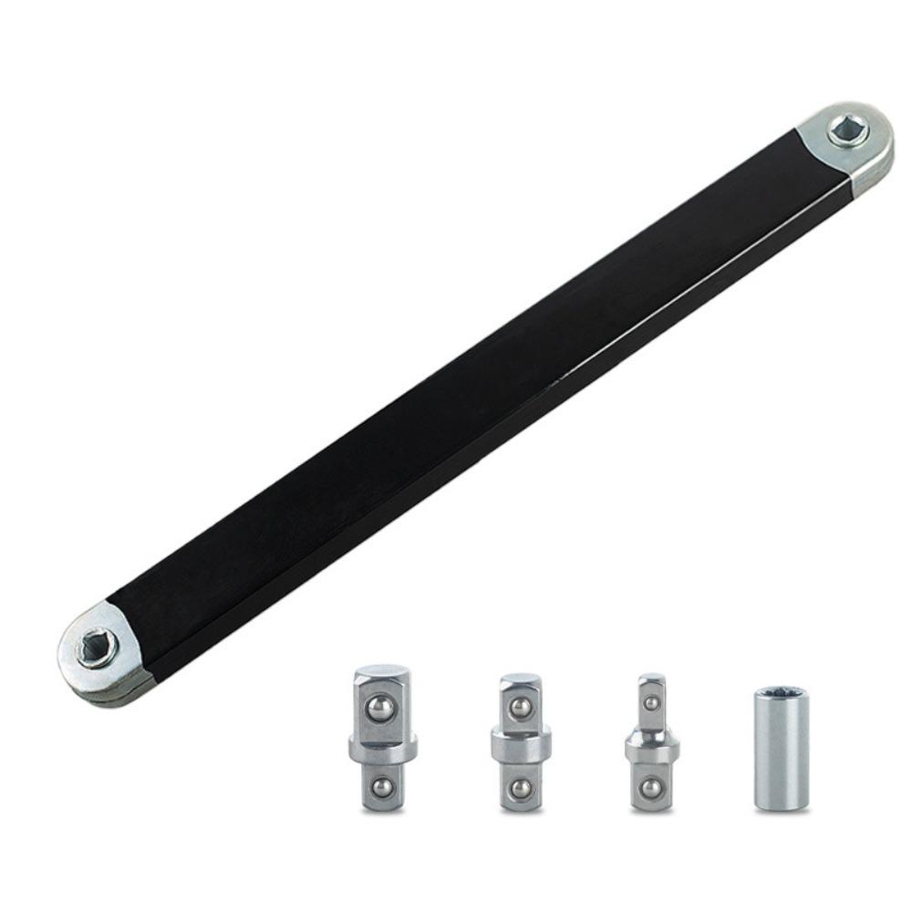 Double Head Wrench Socket Steel Ratchet Repair Tools New Offset Extension Wrench  Hone