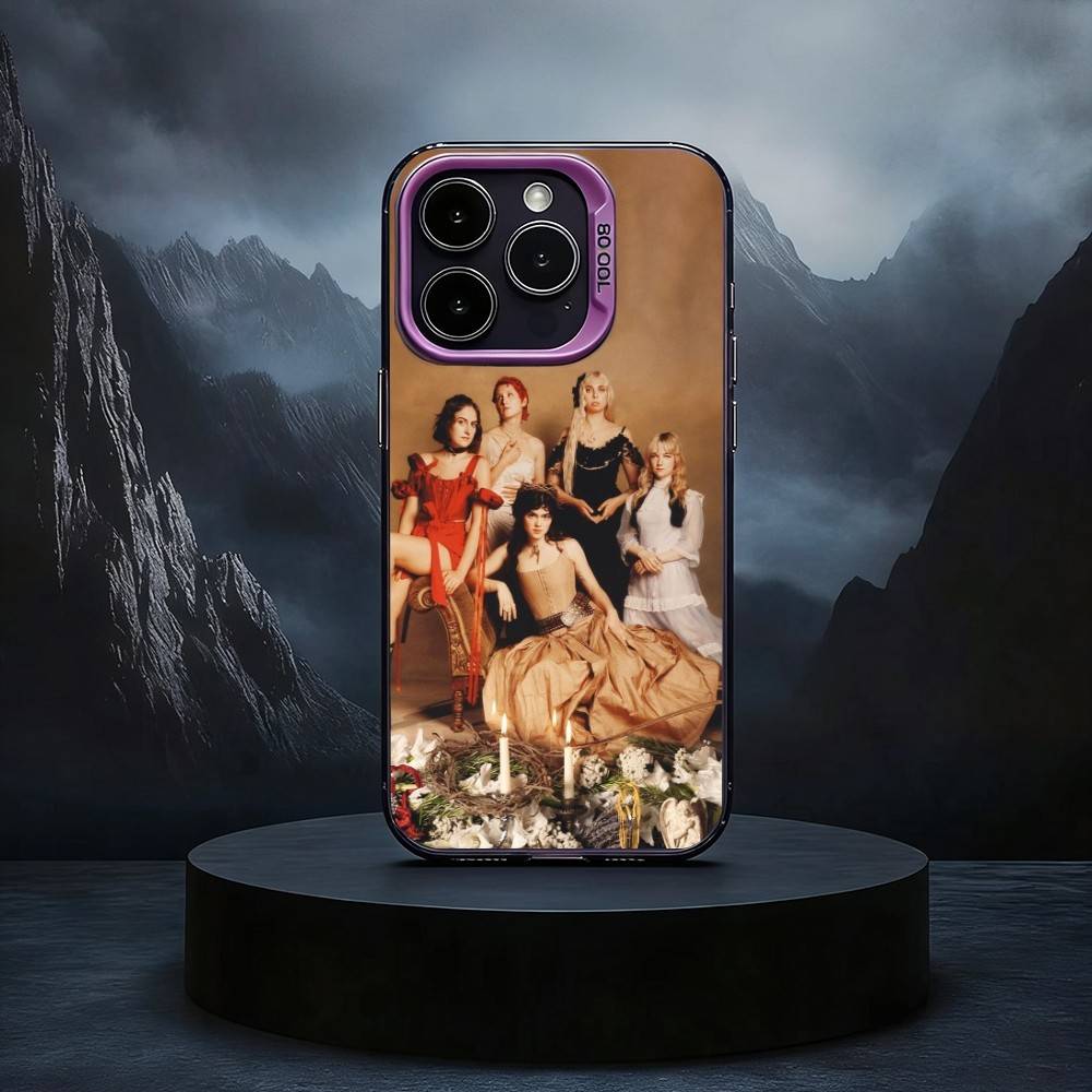 

T-The Last Dinner Party Black Candy silver phone case Phone Case For iPhone17,16,15,14,13,12,11 Plus,Pro Max iPhone16plus