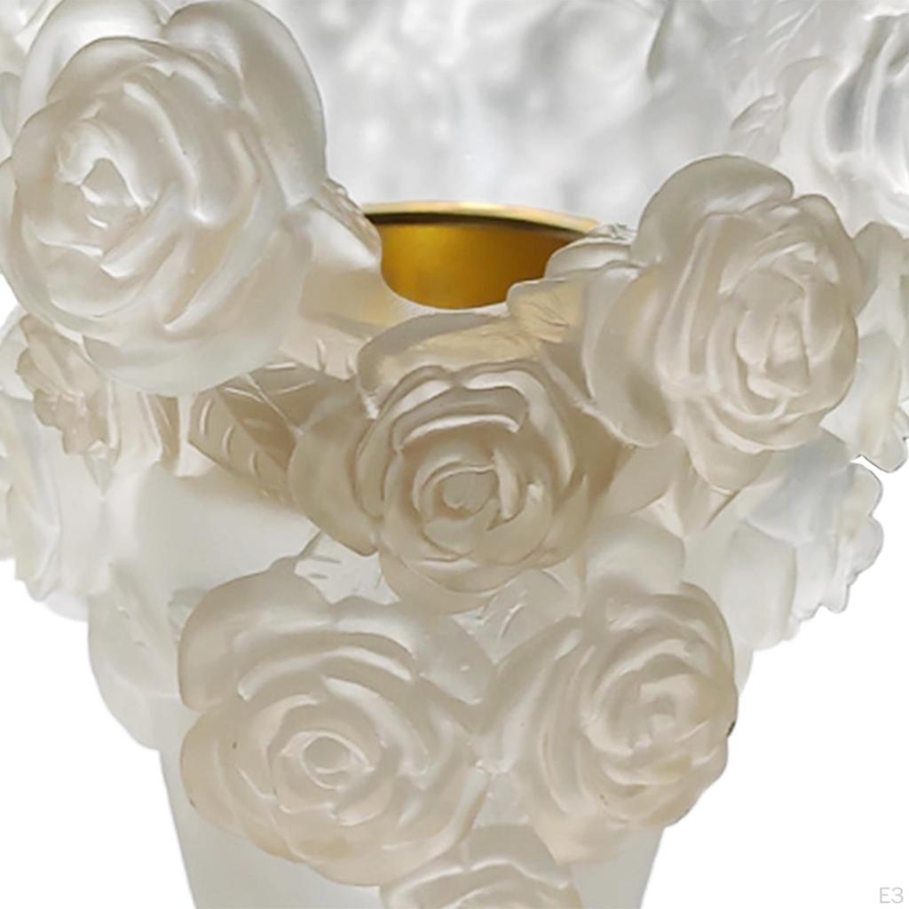 Incense Burner Modern Crystal Vase for SPA Room Anniversary Valentine's Day